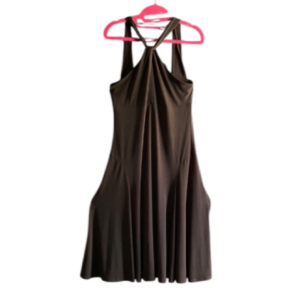 Michael Kors Elegant Black Halter style Dress size medium